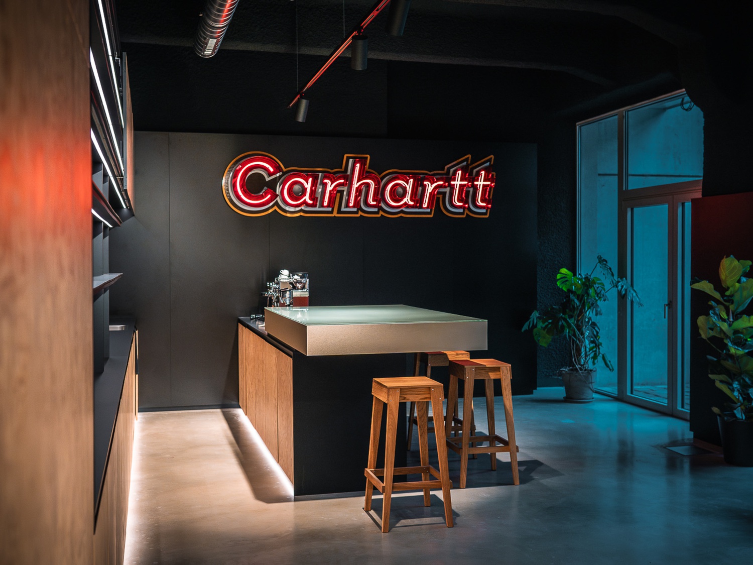 Carhartt B2B Showroom Furst Mobel